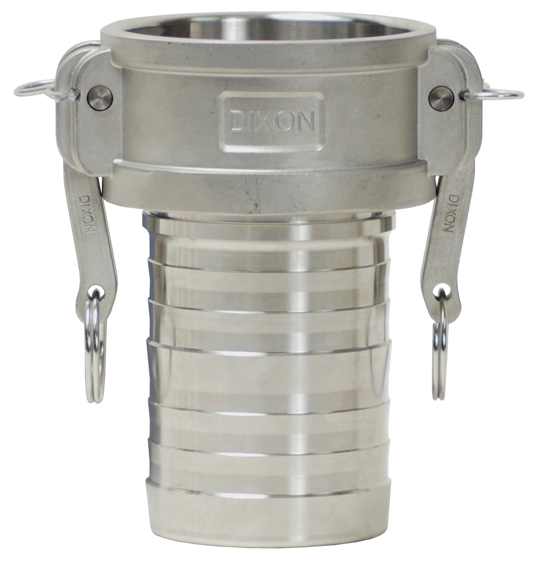 GLOBAL CRIMP STYLE CAM & GROOVE TYPE C COUPLER X HOSE SHANK